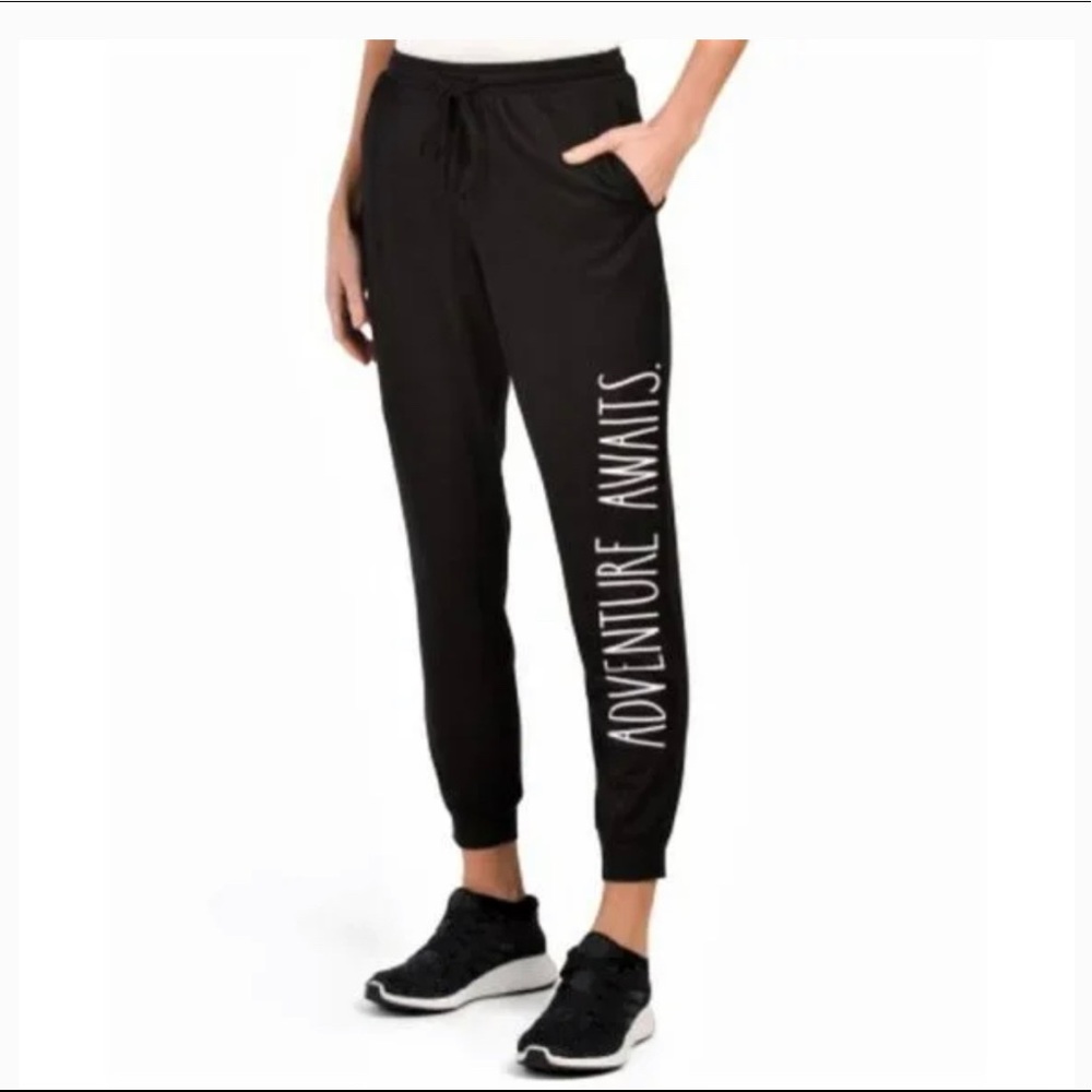 SOLD!!! Sz 1X NWOT Rae Dunn Adventure Awaits Lounge Joggers - Picture 1 of 9